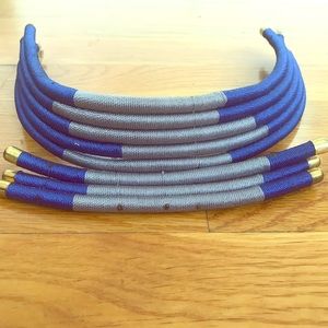 Handmade African inspired necklace.